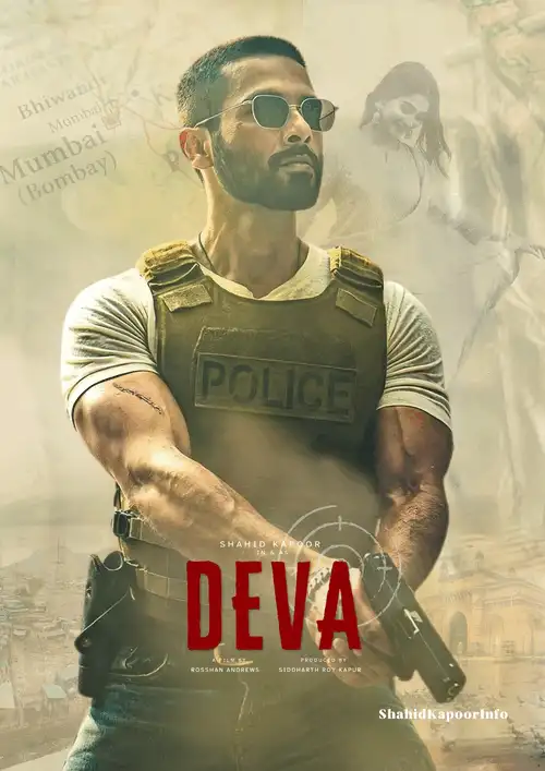 Deva (2025) Bollywood Poster